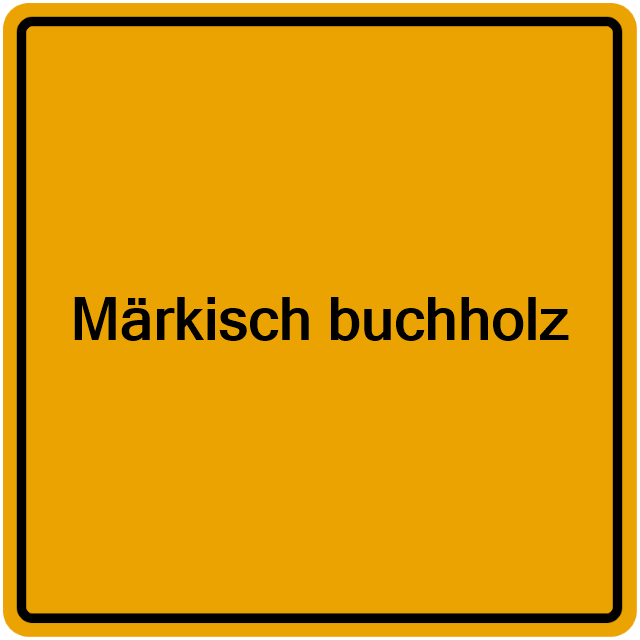 Einwohnermeldeamt24 Märkisch buchholz